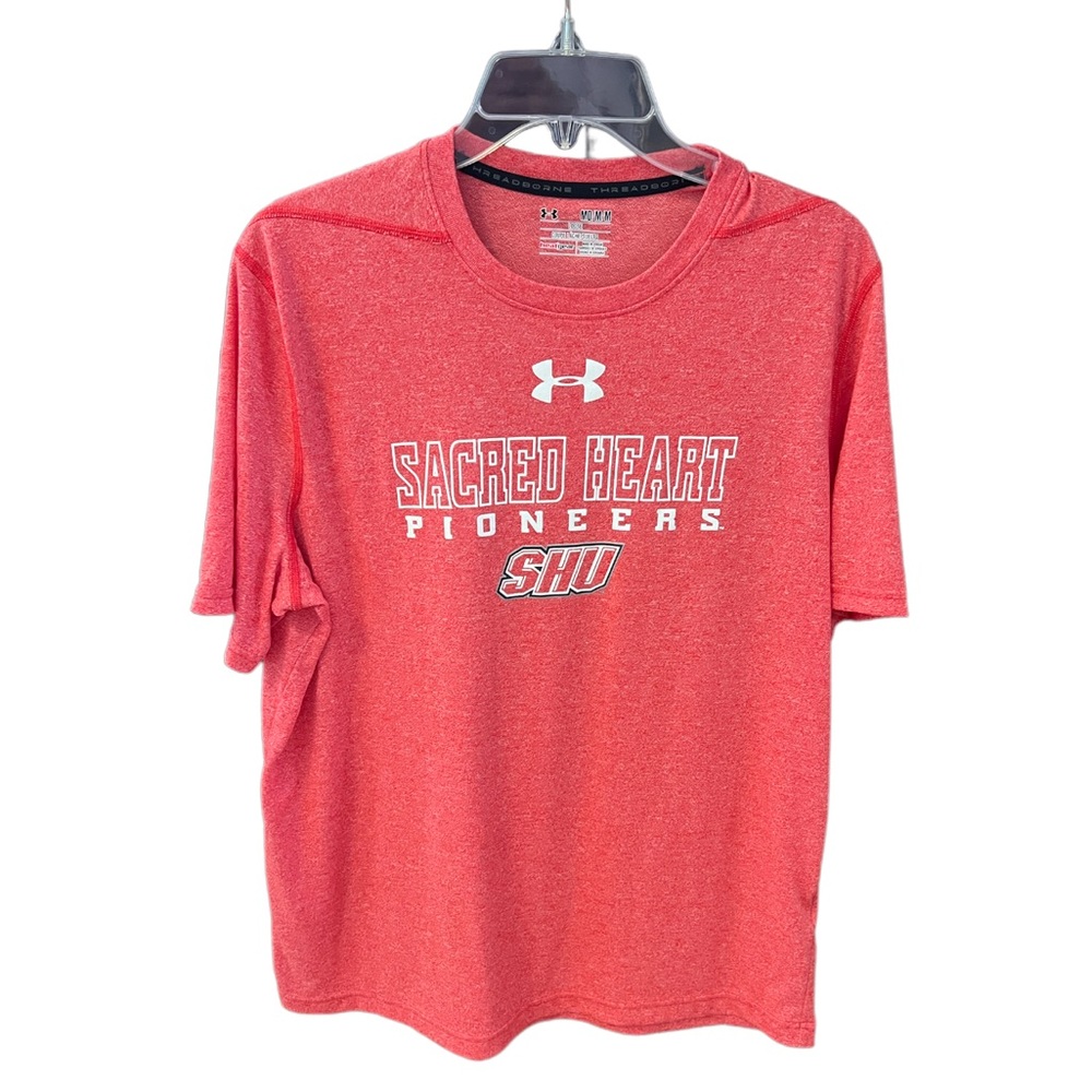 Under Armour Sacred Heart Pioneers T Shirt Size: Medium